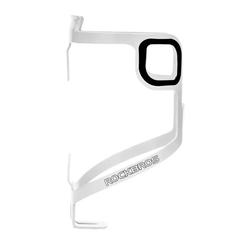 Rockbros BBC2504 portaborraccia ultralight in lega di alluminio - bianco
