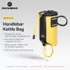 Rockbros AS-162 borsa da manubrio impermeabile per borraccia - gialla