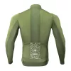 ROCKBROS ROAD TO SKY maglia termica antivento da ciclismo - verde - taglia S