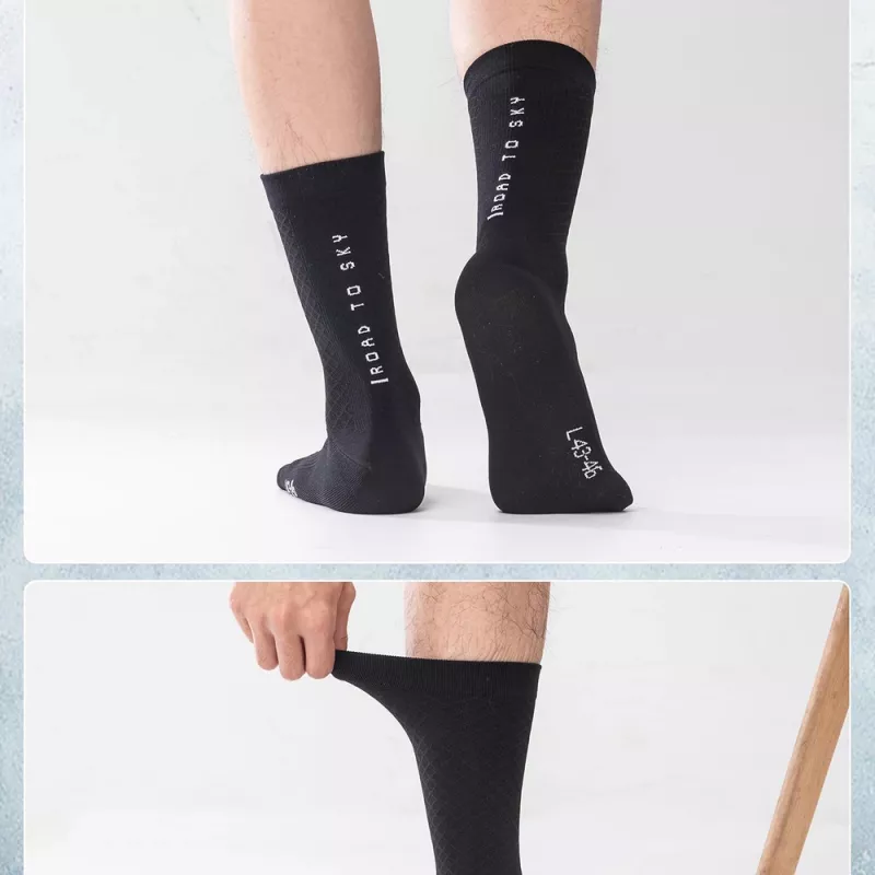 Rockbros Road To Sky calze da ciclismo, nere, EU 39-42