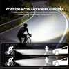 ROCKBROS RHL950 luce anteriore per bici 950 lm con batteria rimovibile USB-C - nera
