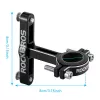 ROCKBROS KS-416 adattatore portaborraccia regolabile in alluminio - nero