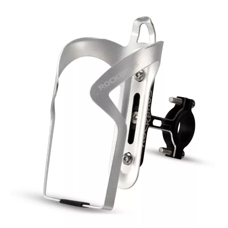 ROCKBROS KS-416 adattatore portaborraccia regolabile in alluminio - nero