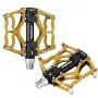 Rockbros JT201012LG 2010-12L pedali a piattaforma in alluminio - oro