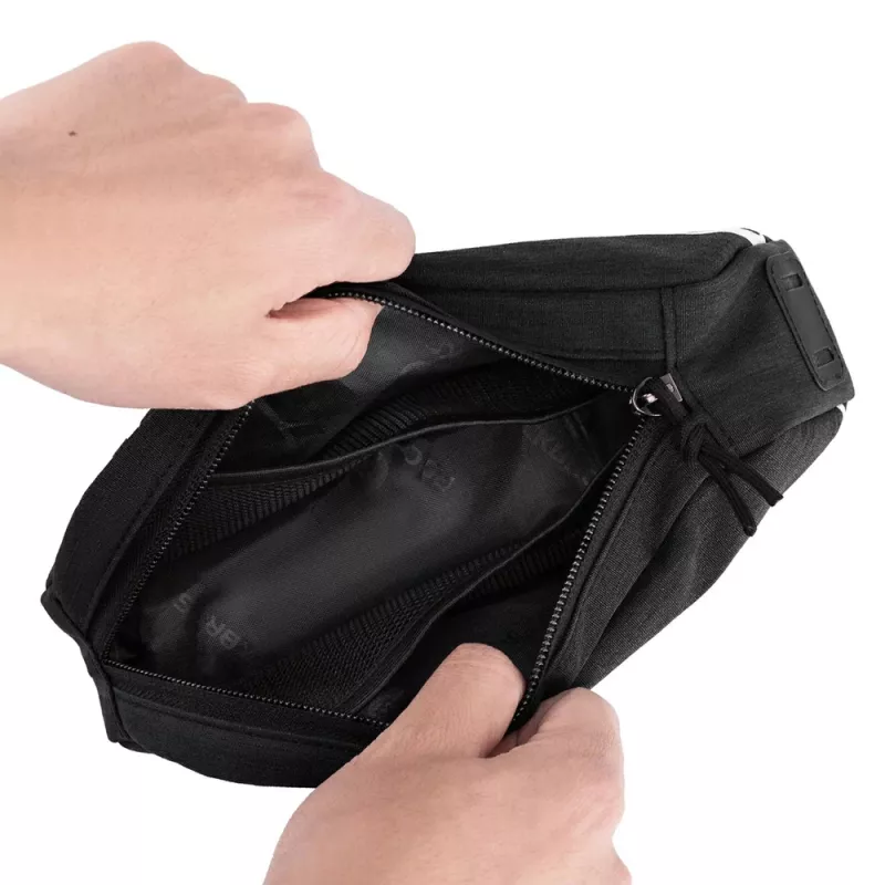 Rockbros Flash Journey G009 borsa da tubo orizzontale per bici 0,8L nero