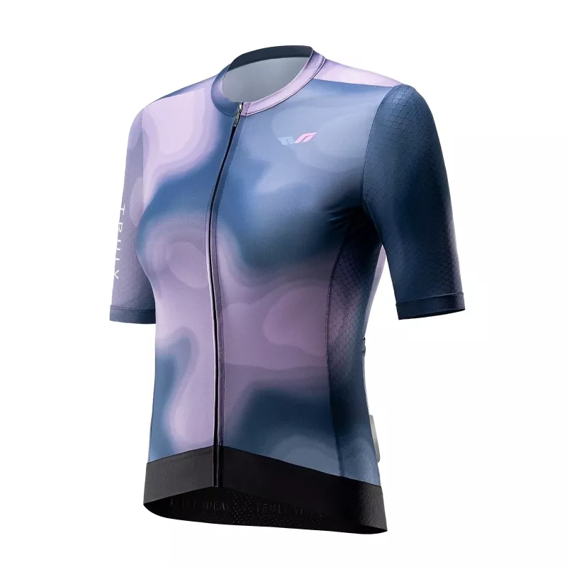 Rockbros maglia da ciclismo donna TVI maniche corte blu navy taglia L