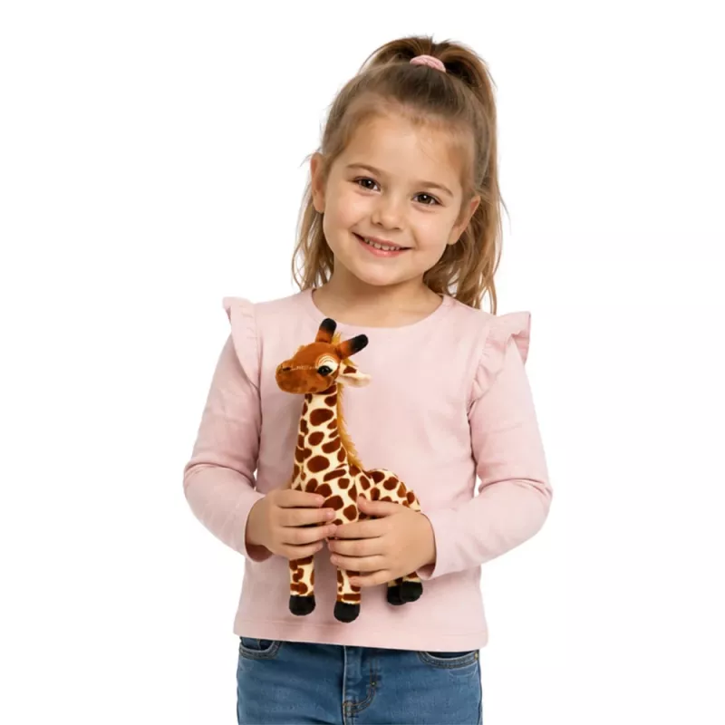 LEAN TOYS giraffa peluche 30 cm