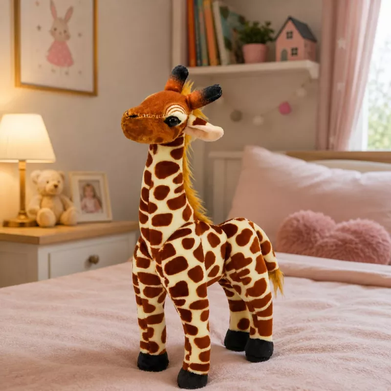 LEAN TOYS giraffa peluche 30 cm