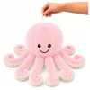 LEAN TOYS polpo peluche con tentacoli elastici rosa 50 cm