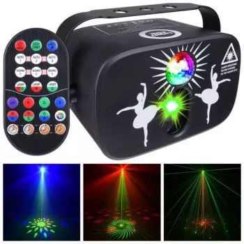 LIGHT4ME PARTY LIGHT 3 Illuminazione disco a effetto LED