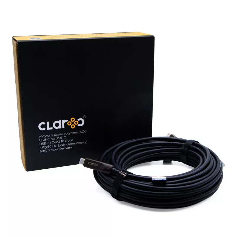 Claroc Cavo USB-C attivo 4K@60Hz 60W 7m