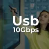 Claroc Cavo USB-C attivo 4K@60Hz 60W 7m