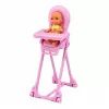 LEAN TOYS Anlily Set bambole mamma e gemelli con accessori
