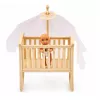 LEAN TOYS Anlily Set bambole mamma e gemelli con accessori