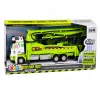 LEAN TOYS Camion pompa calcestruzzo con luci, suoni, acqua, azionamento 1:40