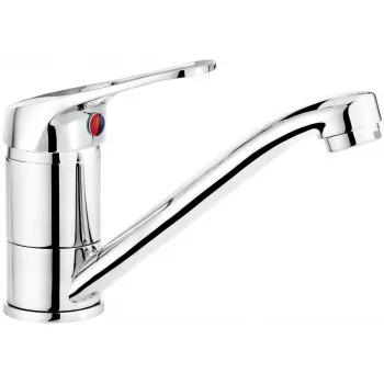 DEANTE Arnika Rubinetto lavabo con bocca orientabile, nero opaco