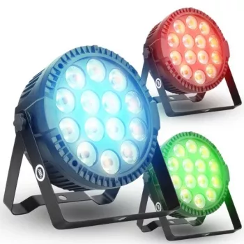 LIGHT4ME PAR RGBA 14x6W IR Faretto PAR da palco LED con telecomando
