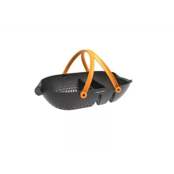 FISKARS PLUS Cesto raccolta orto 25 L verde giardino