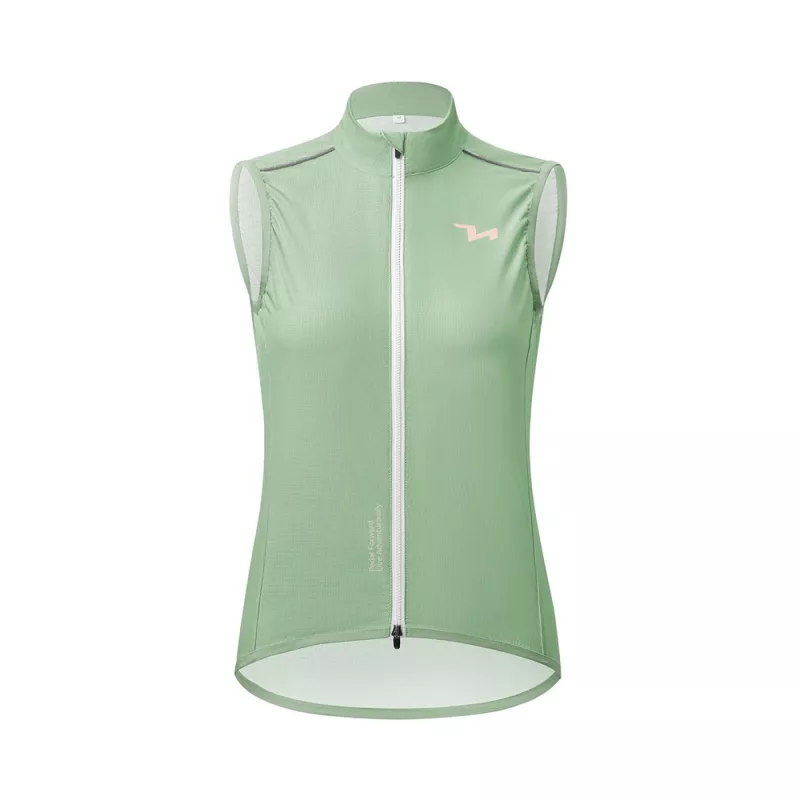 ROCKBROS gilet da ciclismo donna antivento MJ008 TVI verde taglia S