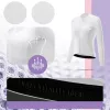 ROCKBROS maglia da ciclismo a maniche lunghe donna TVI bianco S