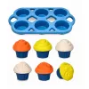 LEAN TOYS Set gelateria in legno ecologico per bambini 26 pezzi