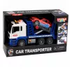 LEAN TOYS Carro attrezzi Lora con auto, trazione, luci e suoni blu