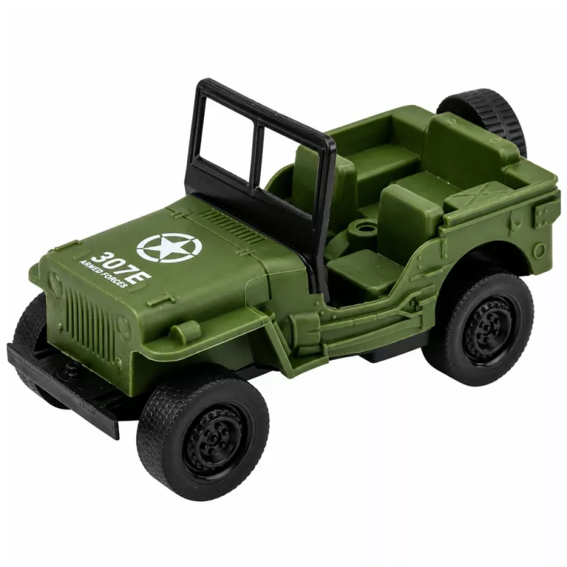 LEAN TOYS Set militare soldati veicoli base militare torre figure 46 pezzi