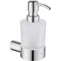DEANTE ADR_0421 Dispenser sapone manuale da parete per sistema sapone liquido Tork S1, 1000 ml, plastica ABS bianca