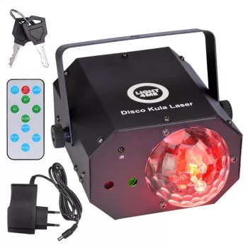 LIGHT4ME DISCO SPHERE LASER Effetto luce LED multi-effetto