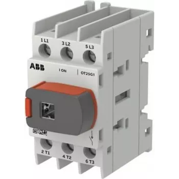 ABB OT Plus OT25G1-3BS25 A Interruttore sezionatore sotto carico, taglia G1, 3 poli, con maniglia (1SCA163417R1001)