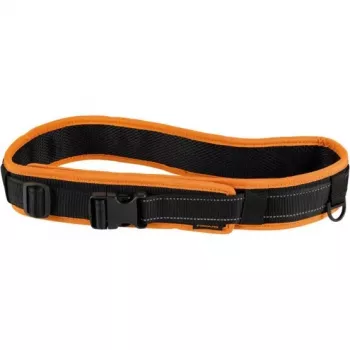 Fiskars 1003626 Functional Form cintura portautensili con chiusura rapida, fascia regolabile fino a 120 cm, poliestere resistente idrorepellente, tasche e passanti multipli, nero/arancione