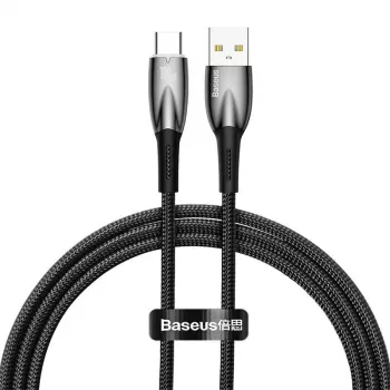 Baseus Glimmer cavo USB-A a USB-C 100W 1m nero
