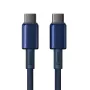 Baseus Tungsten Gold cavo USB-C a USB-C 100W PD 1m blu