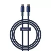 Baseus Tungsten Gold cavo USB-C a USB-C 100W PD 1m blu