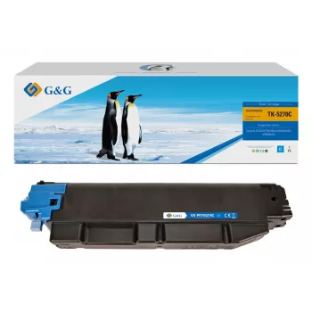 G&G toner compatibile con Kyocera TK-5270C