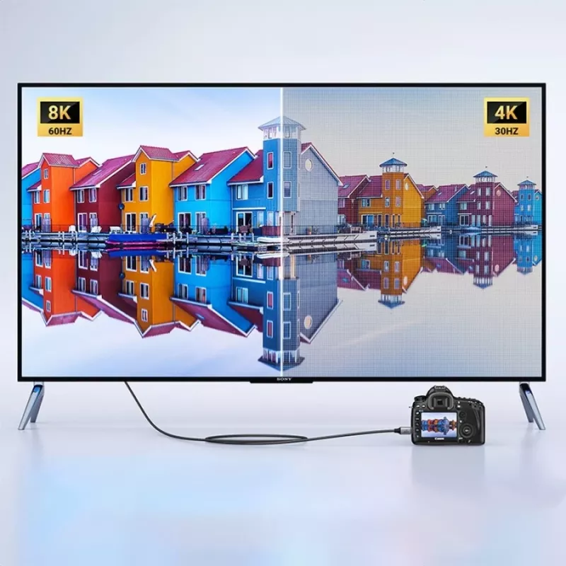 UGREEN HD163 cavo Mini-HDMI a HDMI 8K 2m nero