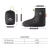 Naturehike Goose Down stivali alla caviglia NH18S023-T nero Medium