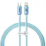 Baseus Crystal Shine cavo USB-C a Lightning 20W, 1,2m, blu