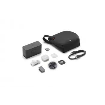 DJI Mic Mini 2 (1 TX + 1 RX mobile + custodia di ricarica)