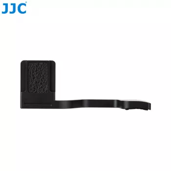 JJC TA-XT50 Supporto per pollice per Fujifilm X-T50 – lega di alluminio, montaggio su slitta flash, Nero