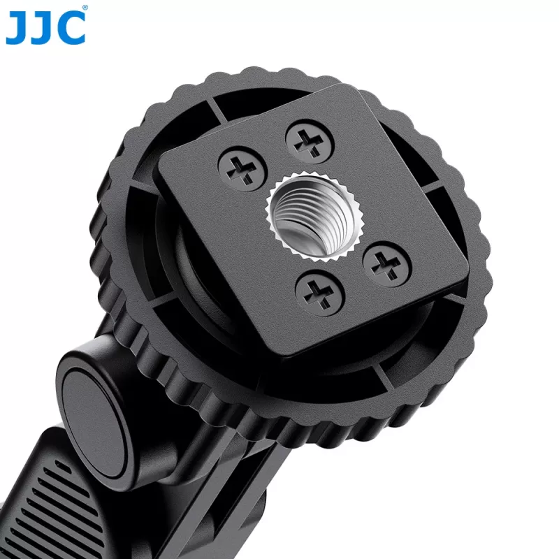 JJC MS-CS1 Supporto magnetico MagSafe con 1/4 di pollice-20 e compatibilità GoPro, Nero