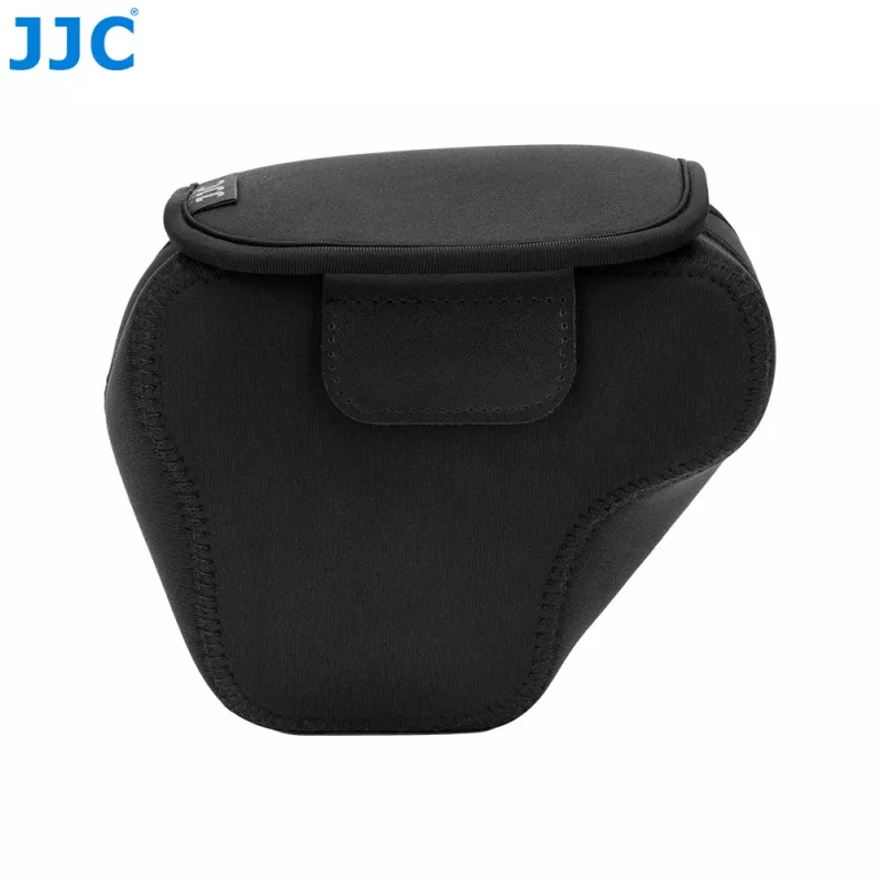 JJC Custodia in neoprene per fotocamera per Fujifilm GFX100RF (Nero)