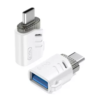XO NB256B adattatore OTG USB-A femmina a USB-C maschio, bianco (NB256B)