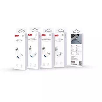 XO NB256B adattatore OTG USB-A femmina a USB-C maschio, bianco (NB256B)