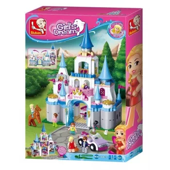 Sluban Girls Dream Castle set di costruzioni da 815 pezzi