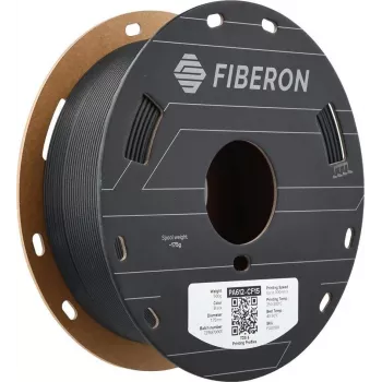 Polymaker Fiberon PA612-CF15 filamento per stampante 3D, 1,75 mm, 0,5 kg, nero