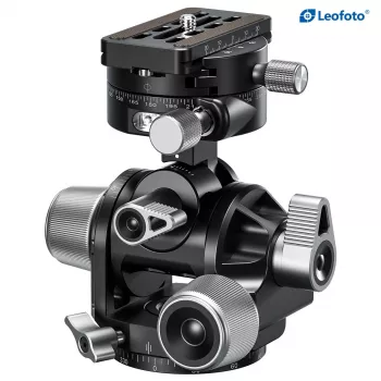 Leofoto G4 Pro testa per treppiede con ingranaggi