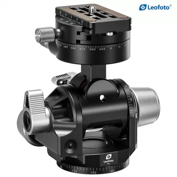 Leofoto G4 Pro testa per treppiede con ingranaggi