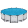 Bestway 29404 telo solare per piscina con film a bolle 427 cm blu