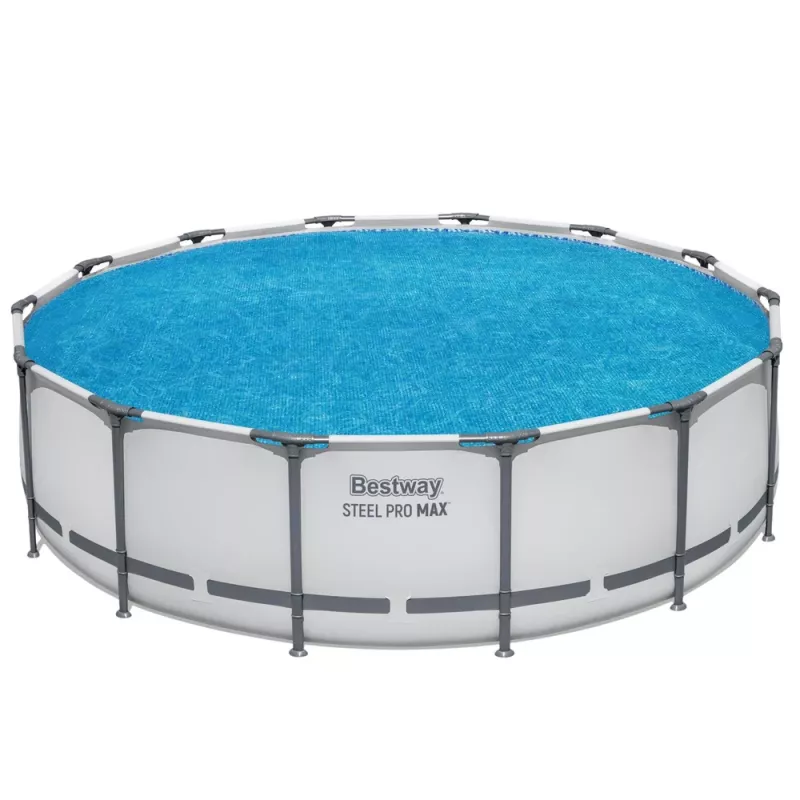 Bestway 29404 telo solare per piscina con film a bolle 427 cm blu